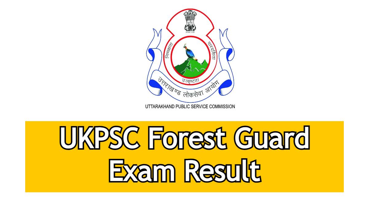 UKPSC Forest Guard Exam